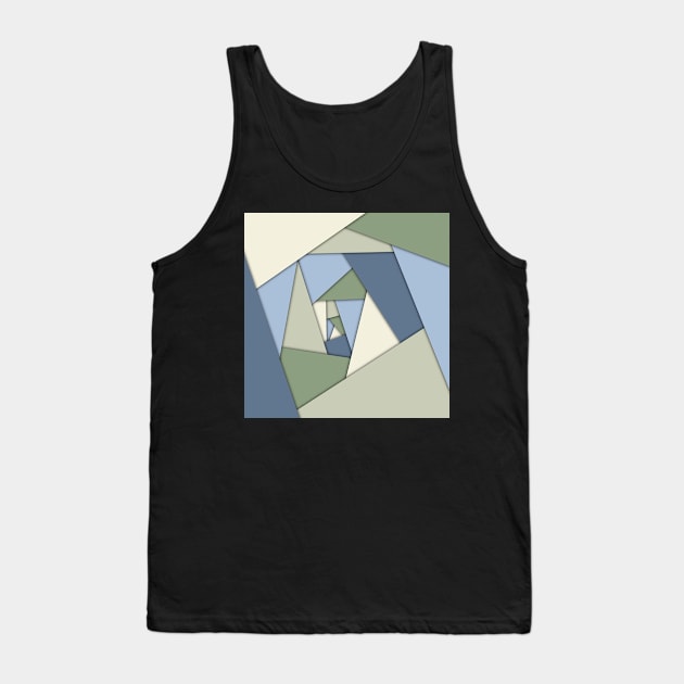 Geometric Layers Tank Top by perkinsdesigns